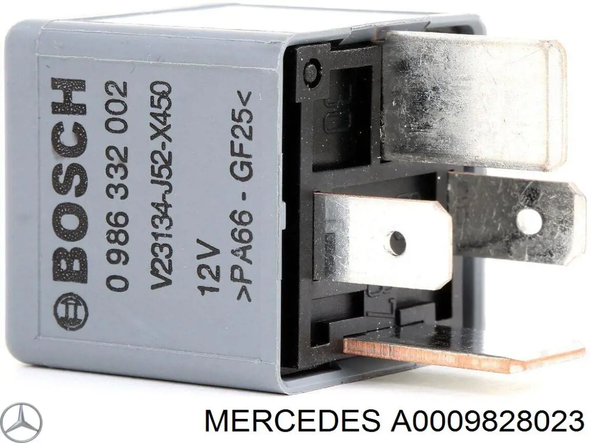 A0009828023 Mercedes реле компресора пневмопідвіски