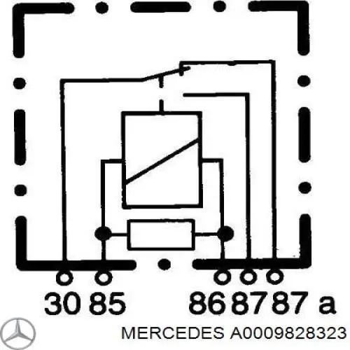  Mercedes A0009828323 ціна, від 6.33 USD