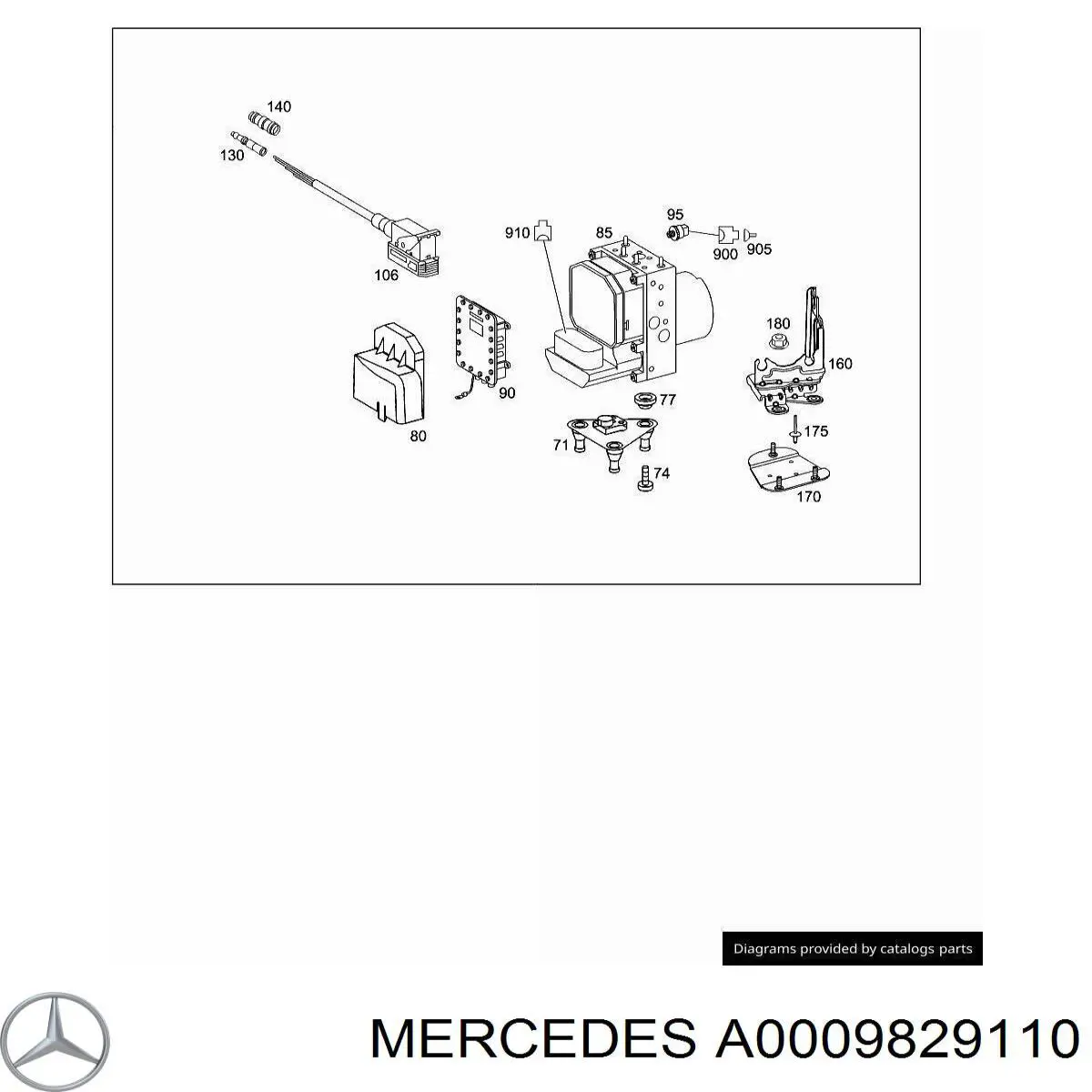 Купити A0015469941 Mercedes 