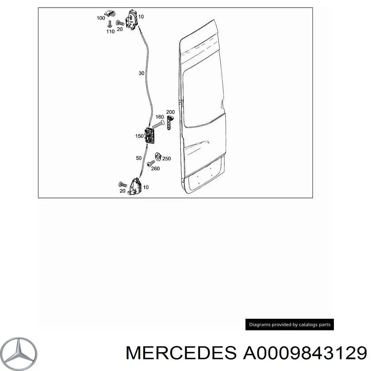  Mercedes A0009843129 ціна, від 1.10 USD