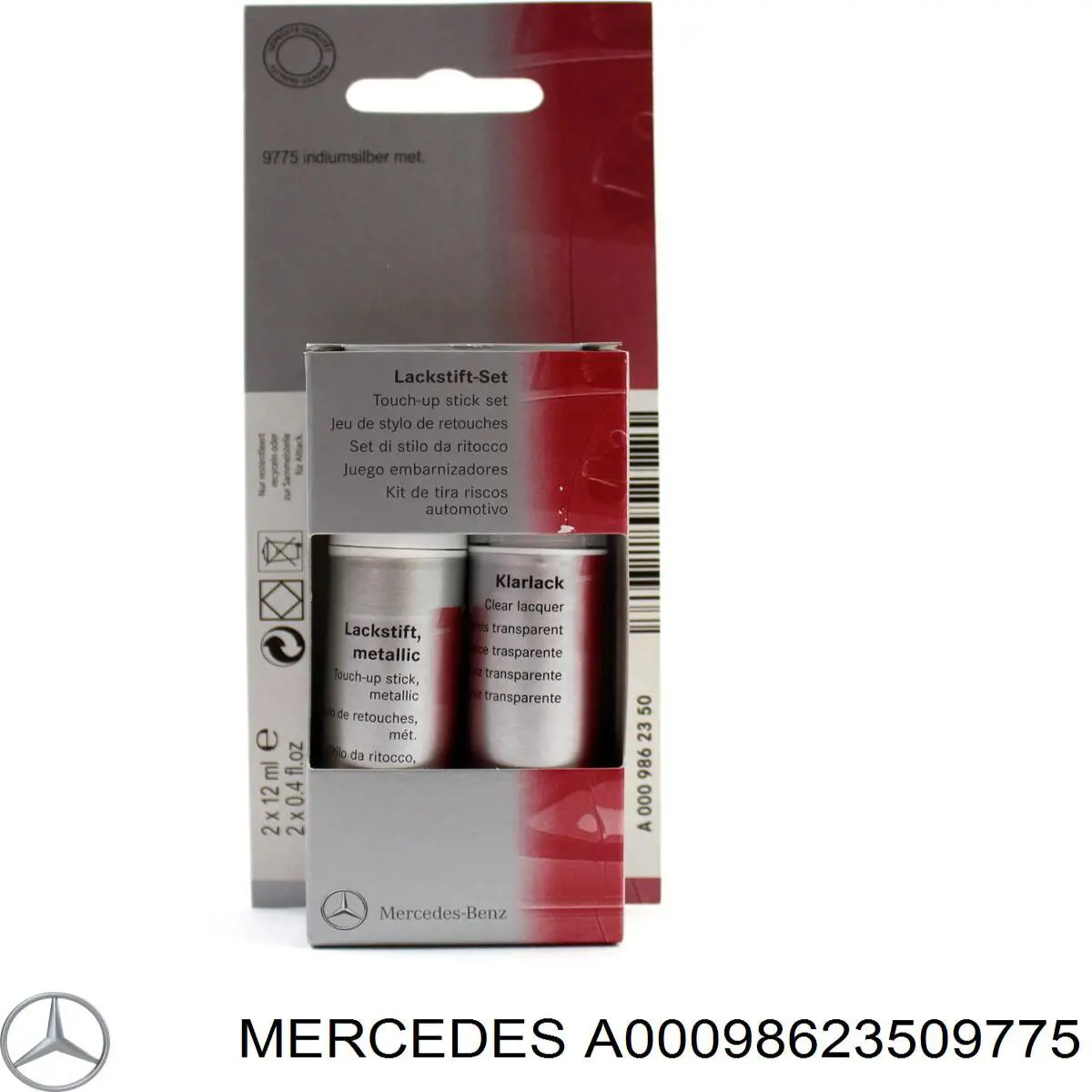 A00098623509775 Mercedes Підфарбовувач (олівець)