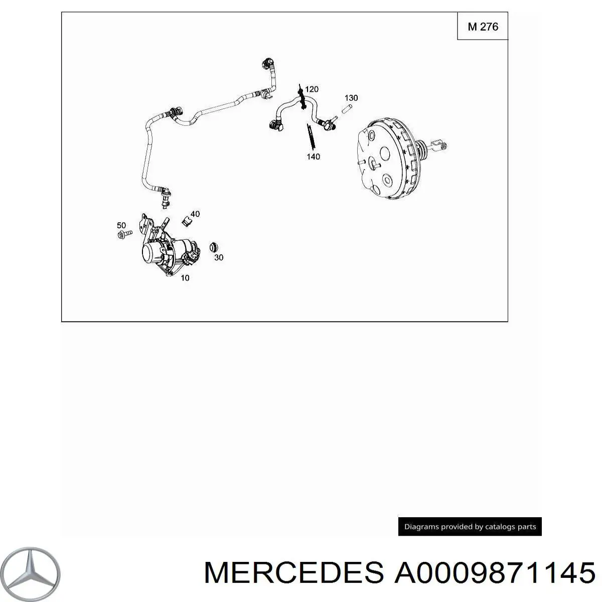 Купити A0009871145 Mercedes 