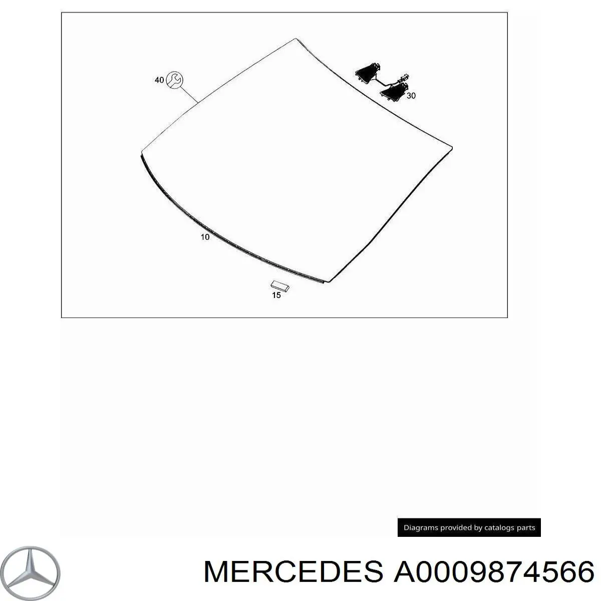  A0009874566 Mercedes