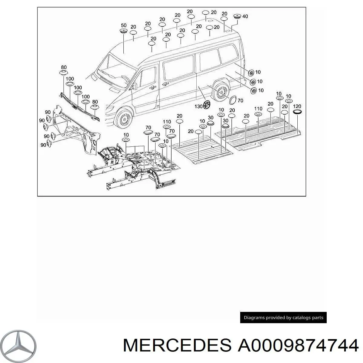  Mercedes A0039976686 ціна, від 1.70 USD