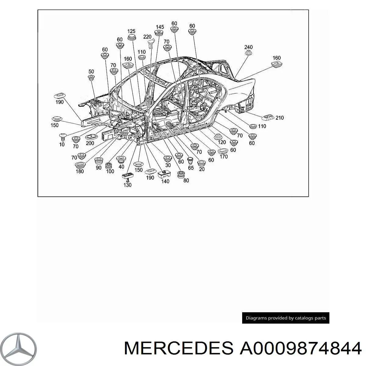 A0039976586 Mercedes Кришка бачка омивача