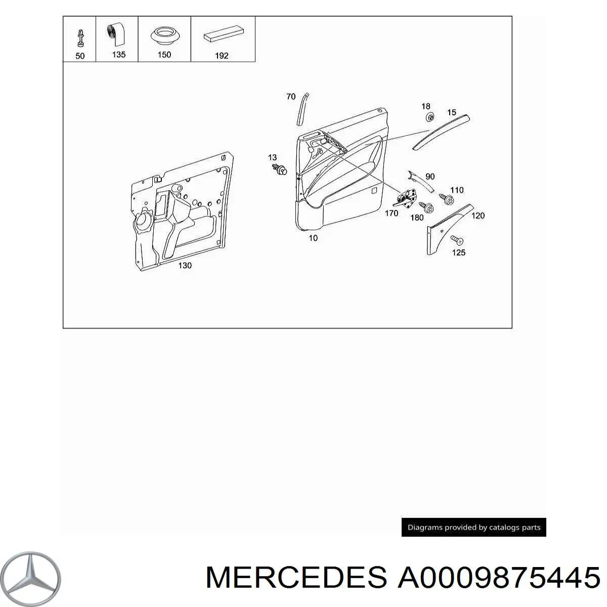  0009875445 Mercedes