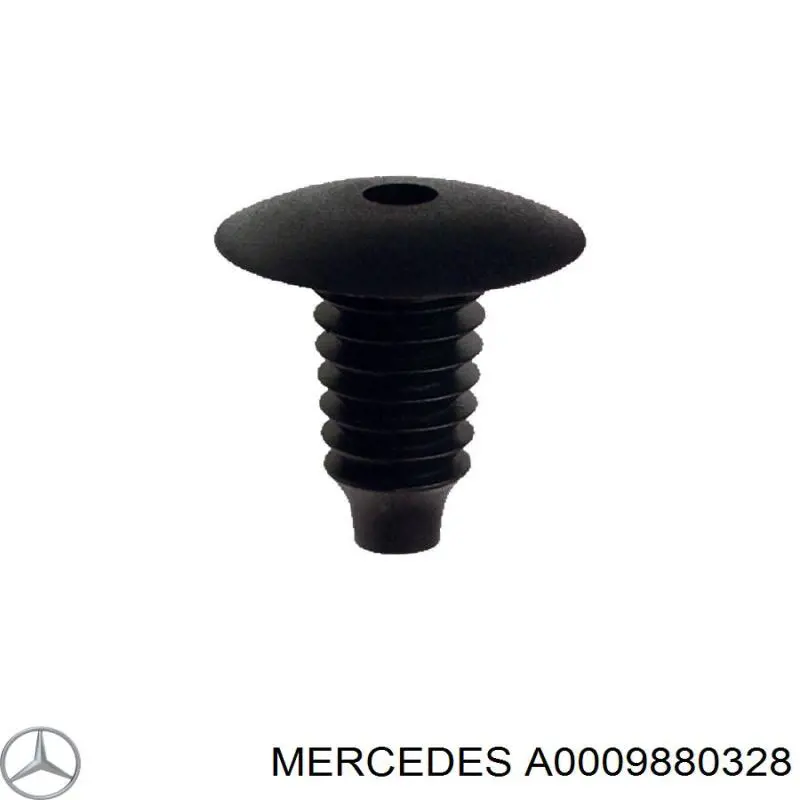 A0009880328 Mercedes Пістон-кліп кріплення бризковика