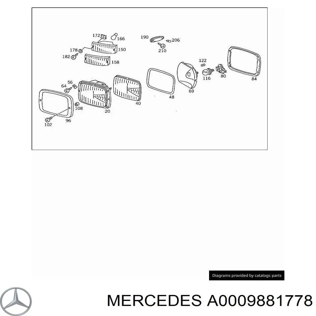  A0009881778 Mercedes