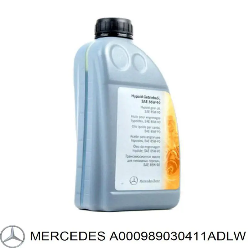 Масло трансмісії 000989030411ADLW Mercedes