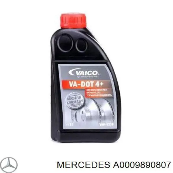 A0009890807 Mercedes рідина гальмівна