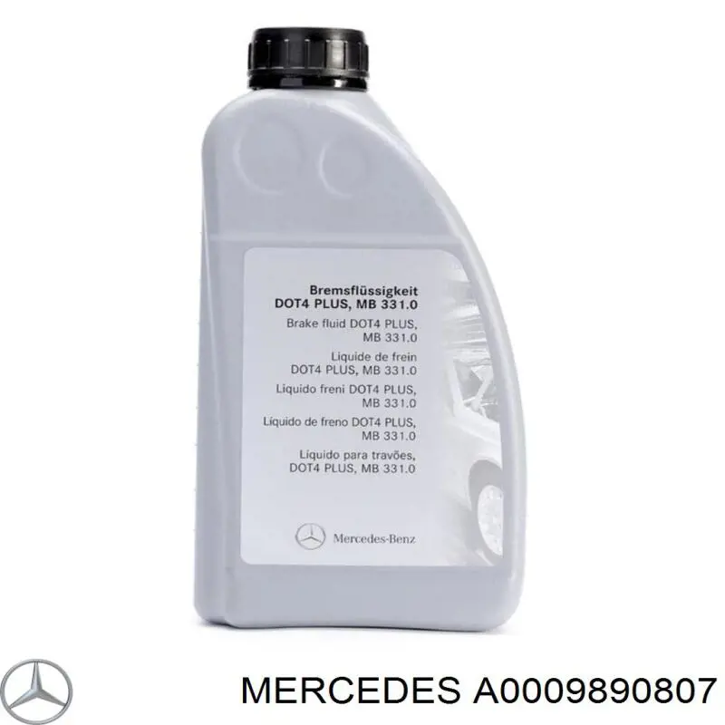 Купити A0009890807 Mercedes Рідина гальмівна