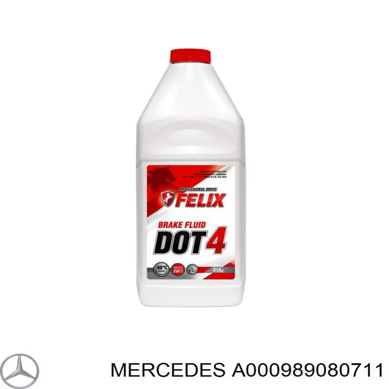 Рідина гальмівна A000989080711 Mercedes