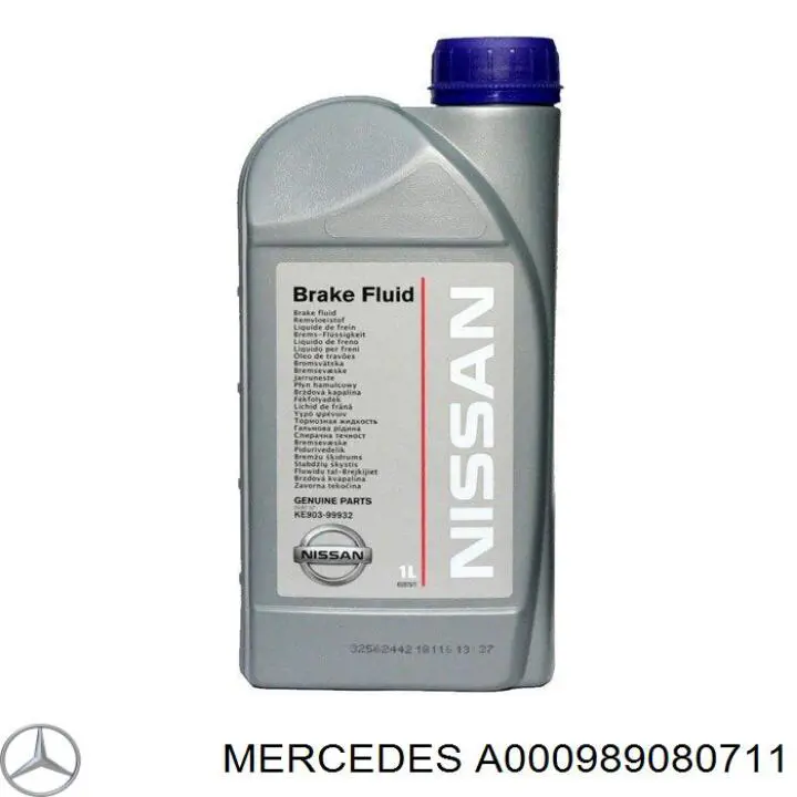 Купити A000989080711 Mercedes Рідина гальмівна