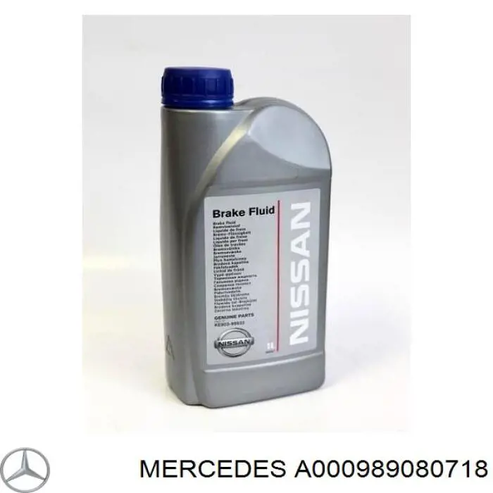 A000989080718 Mercedes Рідина гальмівна