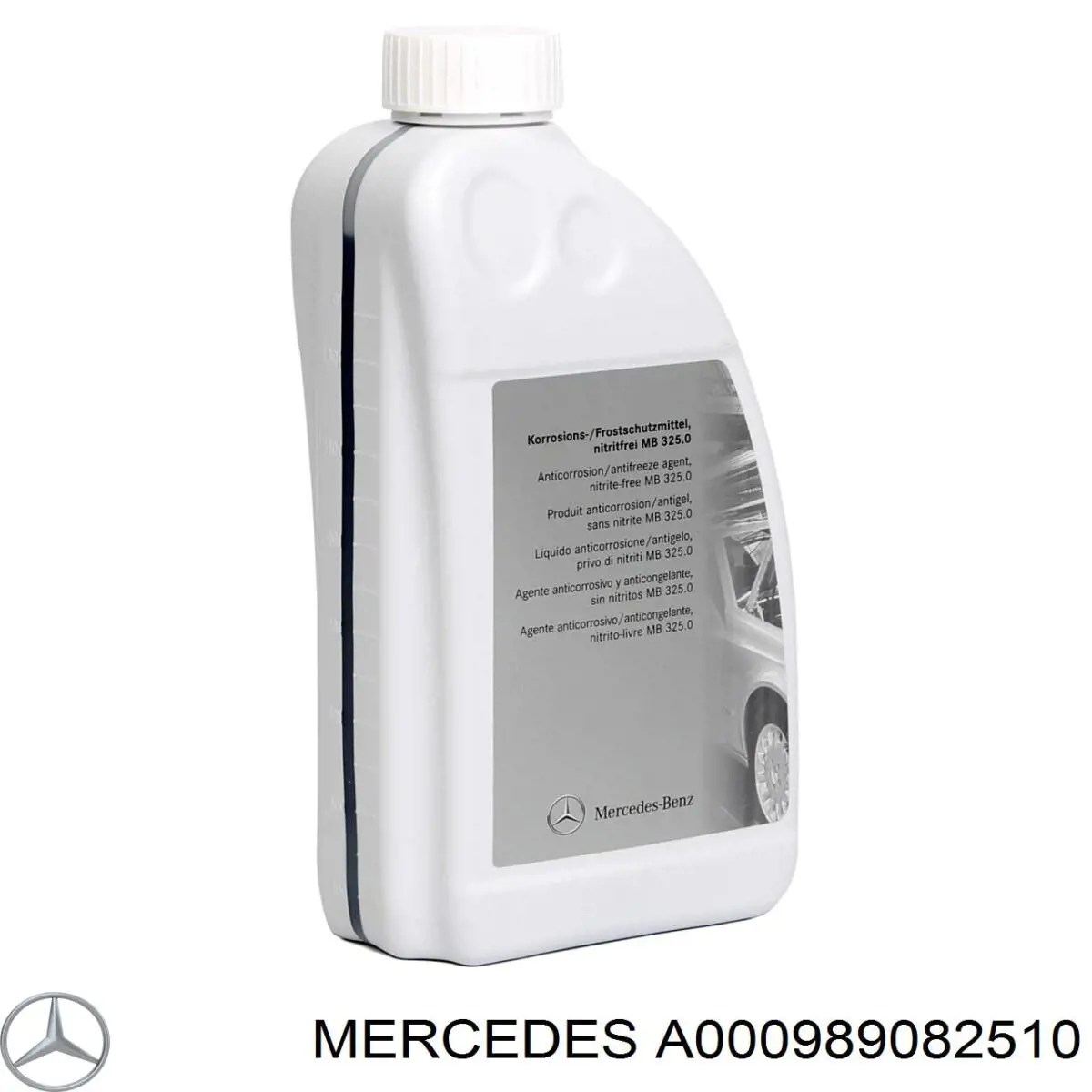 A000989082510 Mercedes Охолоджуюча рідина