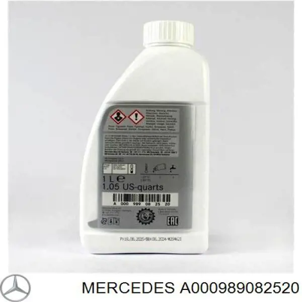 A000989082520 Mercedes Охолоджуюча рідина