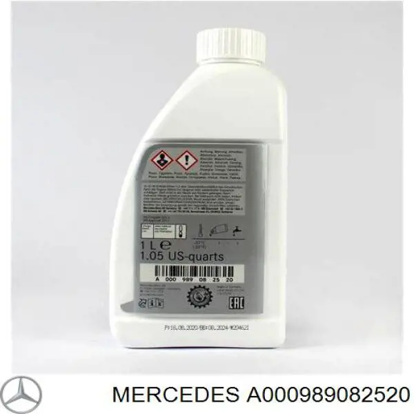 A000989082520 Mercedes охлаждающаяя рідина (ож)