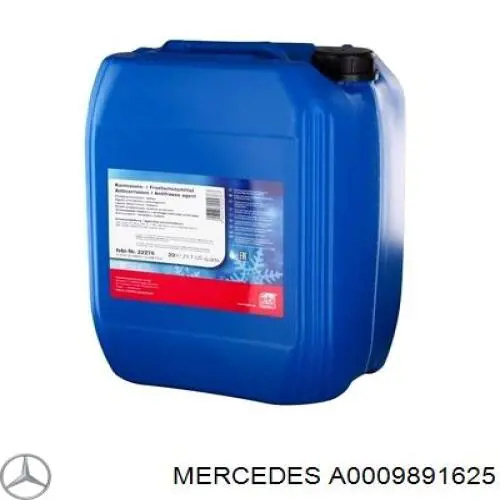 Антифріз концентрат Mercedes A0009891625 ціна, від 10.51 USD