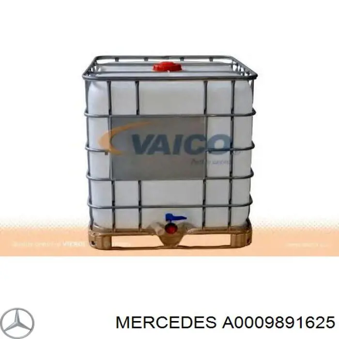 Купити A0009891625 Mercedes Охолоджуюча рідина для двигунів