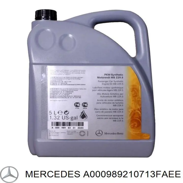 Олива Mercedes A000989210713FAEE ціна, від 52.55 USD