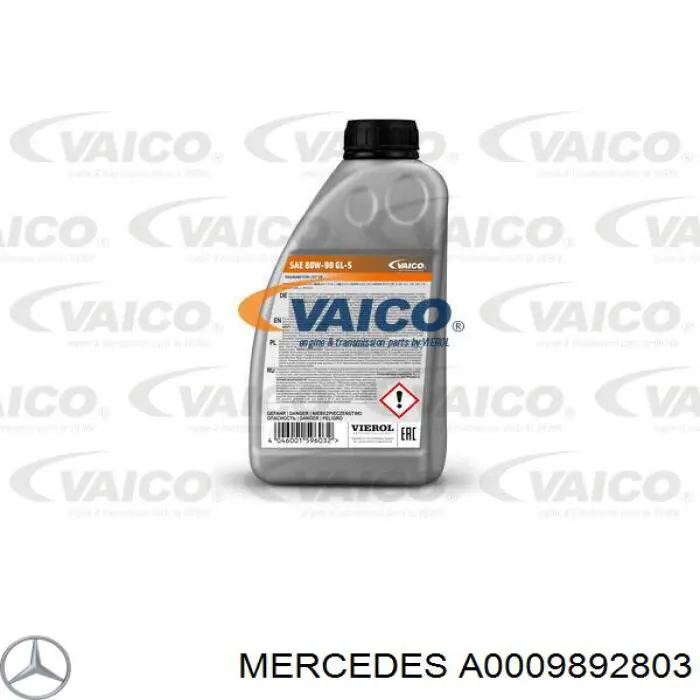 A0009892803 Mercedes Масло для роздавальної коробки