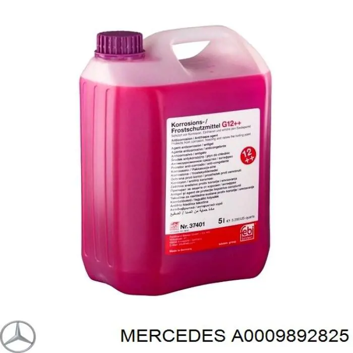 Антифріз A0009892825 Mercedes