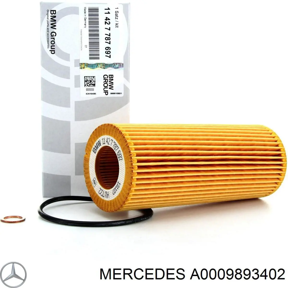 Купити A0009893402 Mercedes Масло кп