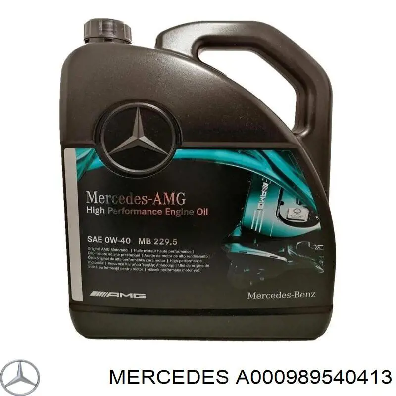 A000989540413 Mercedes Масло двигуна