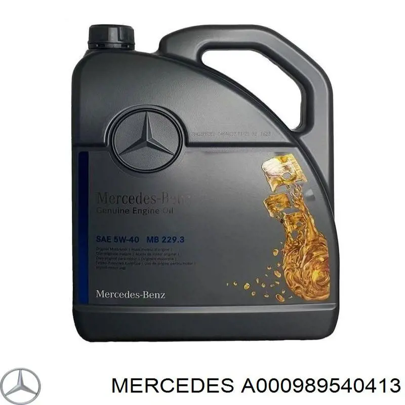 Масло моторне A000989540413 Mercedes