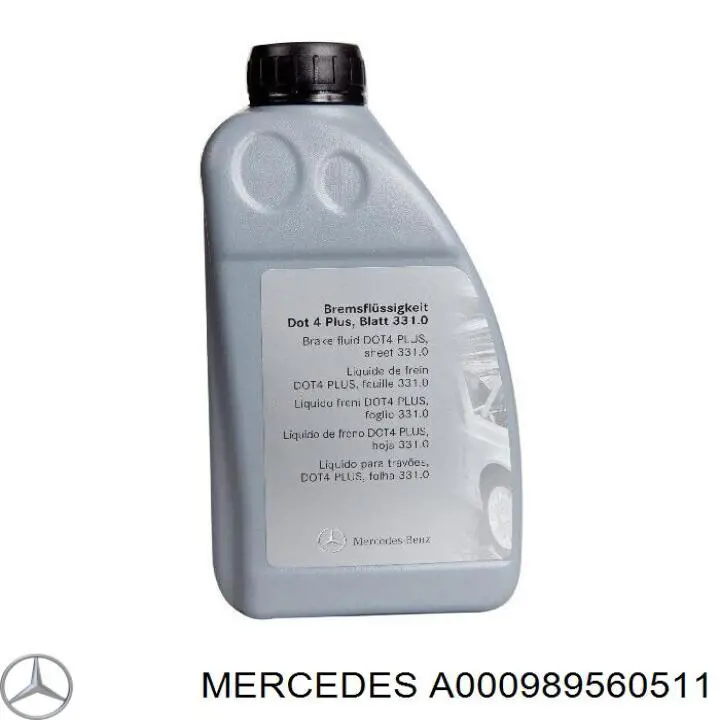 A000989560511 Mercedes рідина гальмівна