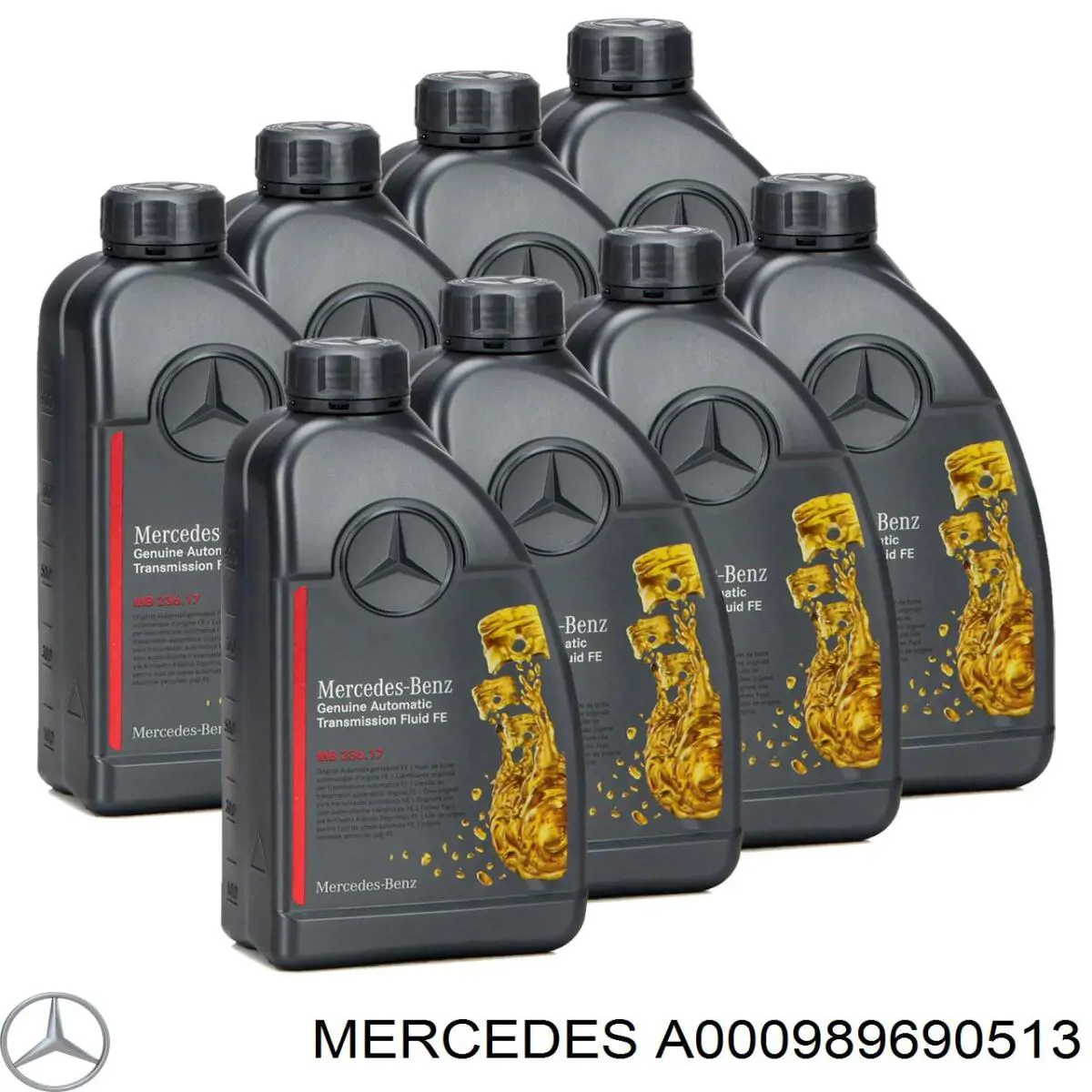 A000989690513 Mercedes Масло для роздавальної коробки