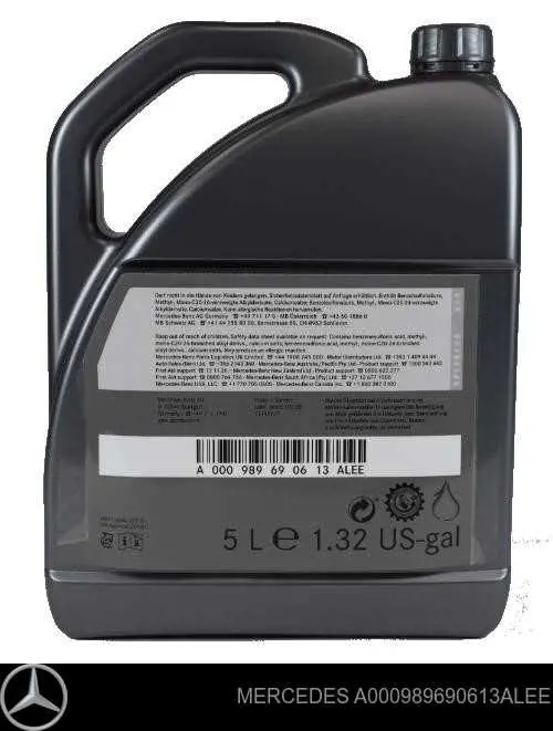 Олива Mercedes A000989690613ALEE ціна, від 55.93 USD