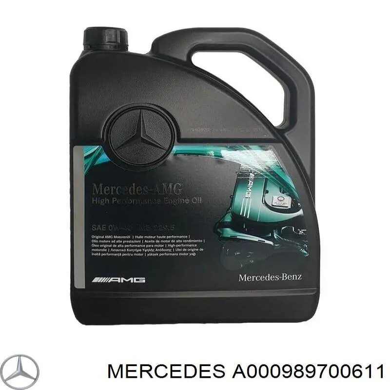 Масло моторне A000989700611 Mercedes