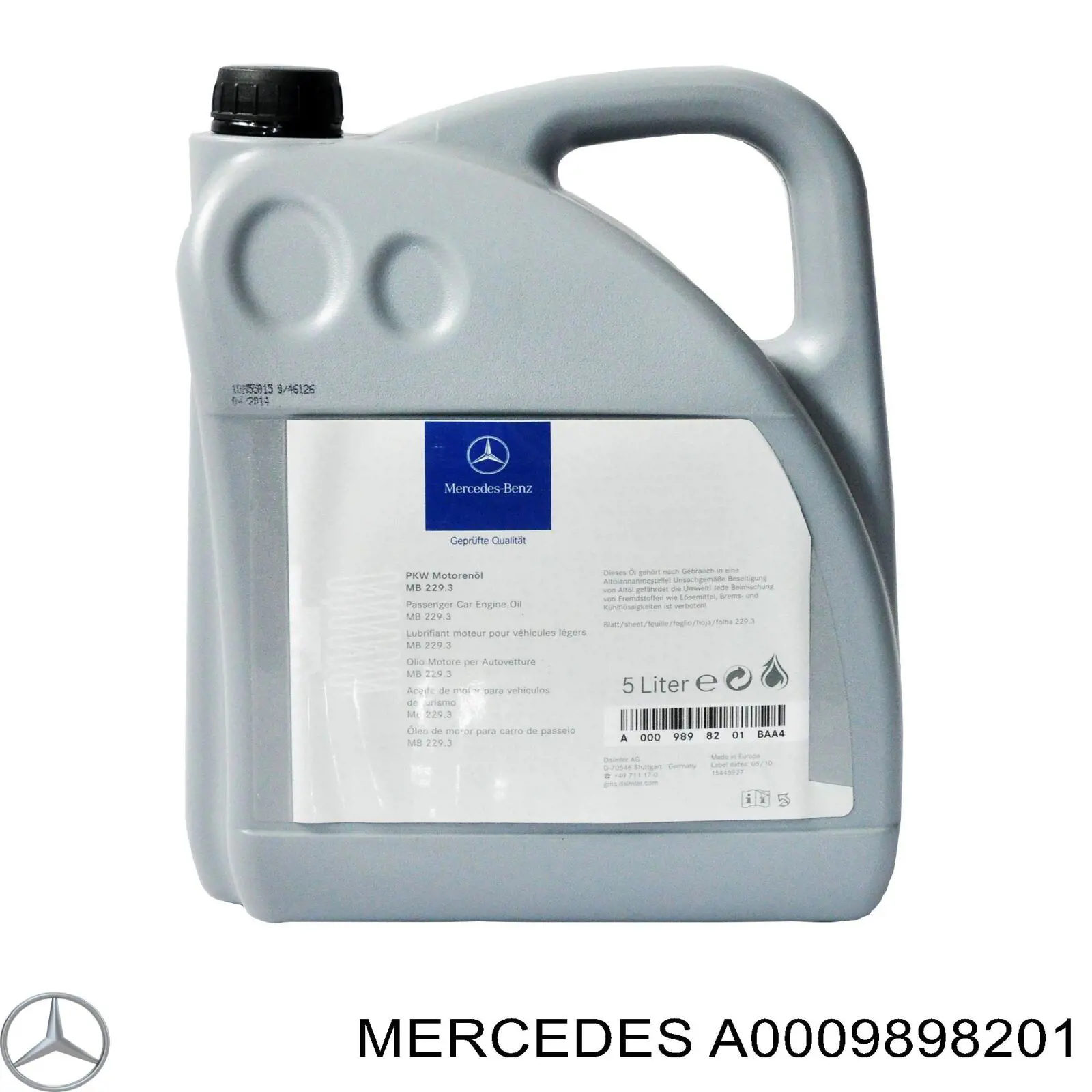 Купити A0009898201 Mercedes Масло