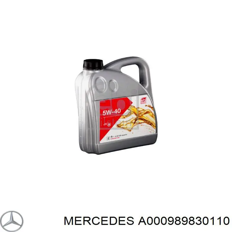 Моторне масло A000989830110 Mercedes