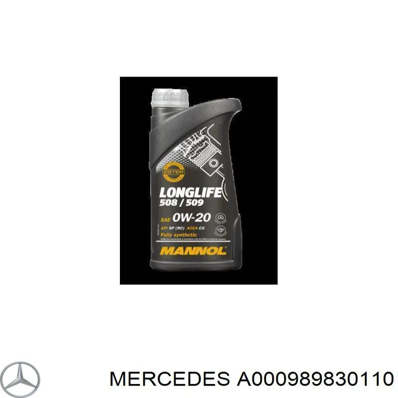 Олива Mercedes A000989830110 ціна, від 11.76 USD