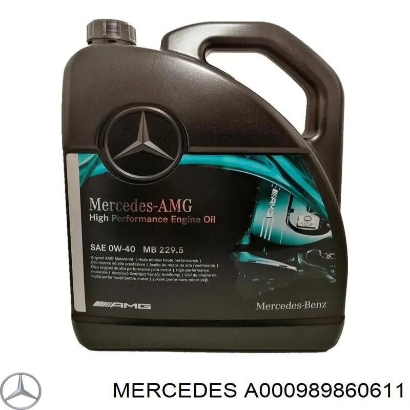 A000989860611 Mercedes Масло двигуна