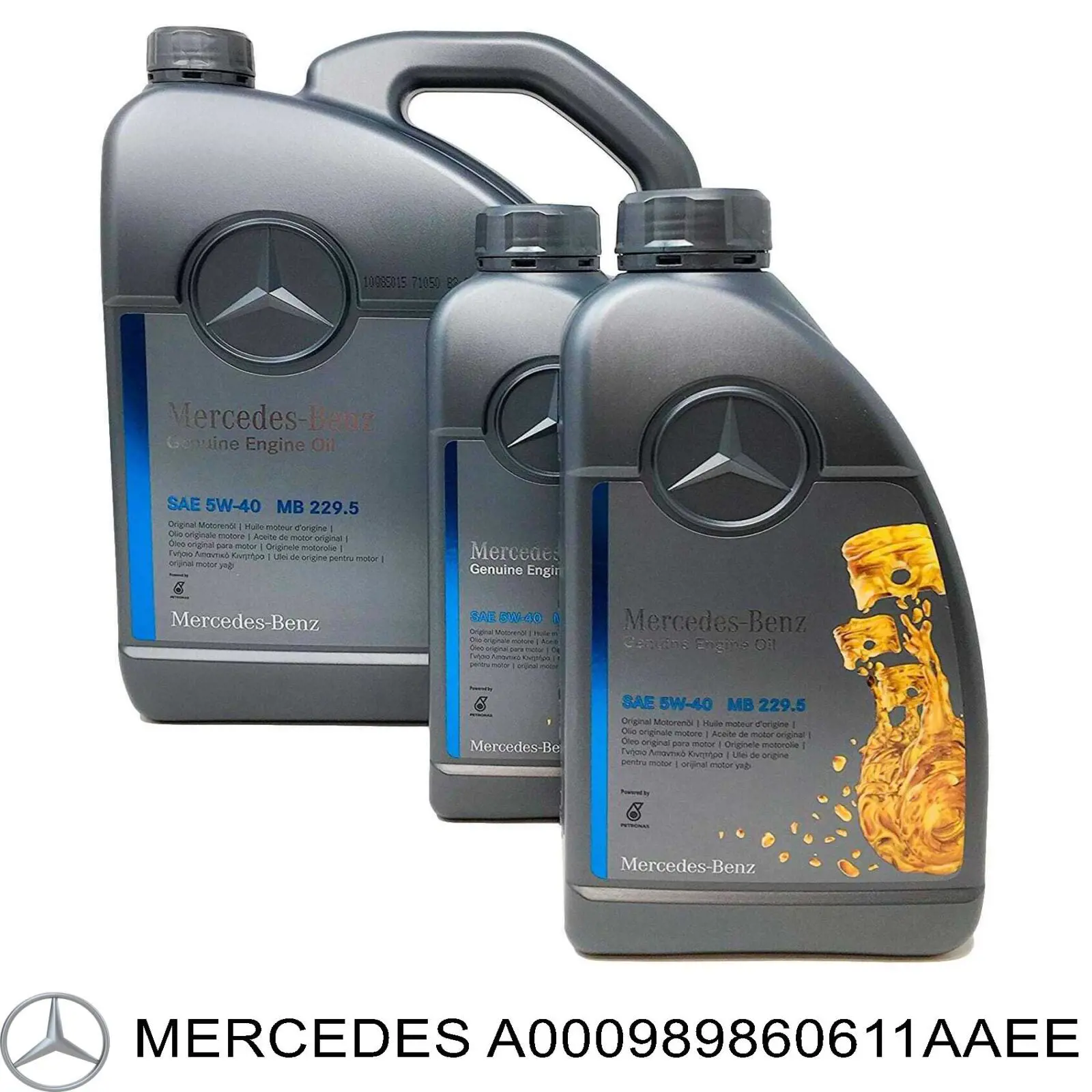Купити A000989860611AAEE Mercedes Масло