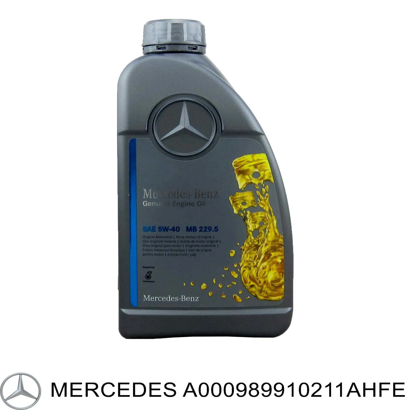 Масло моторне A000989910211AHFE Mercedes