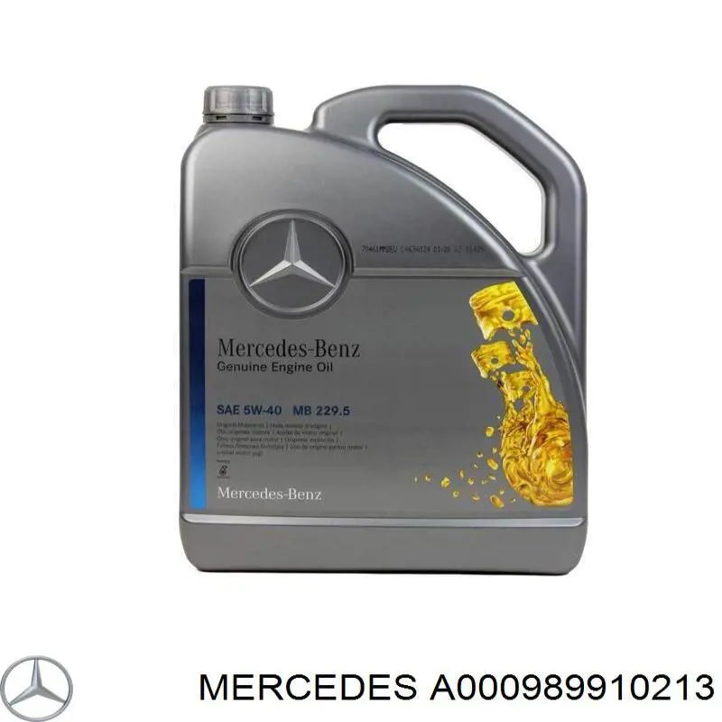 A000989910213 Mercedes Масло двигуна