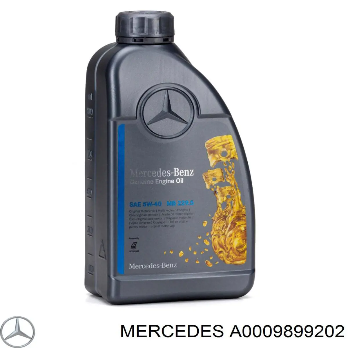Моторне масло A0009899202 Mercedes