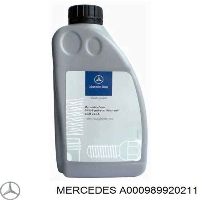 Моторне масло A000989920211 Mercedes
