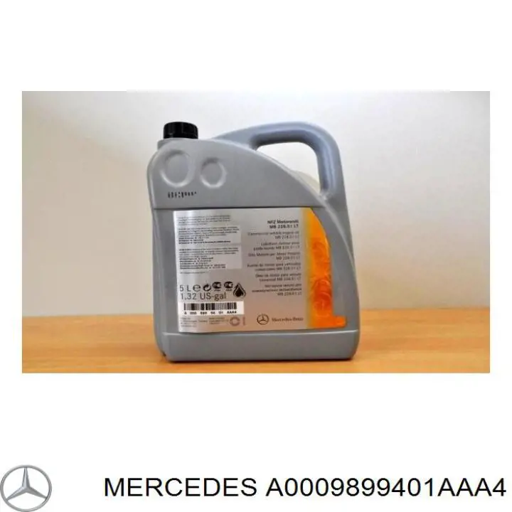 Моторне масло A0009899401AAA4 Mercedes