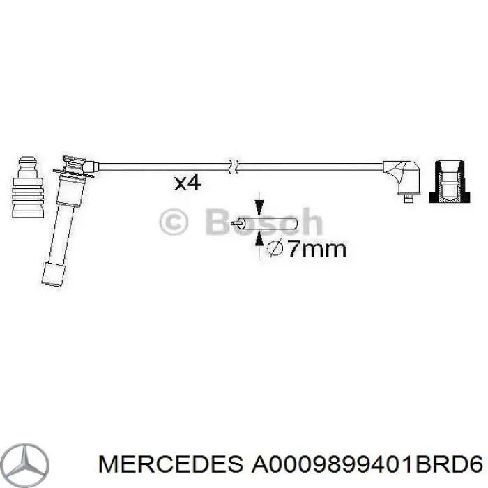  A0009899401BRD6 Mercedes