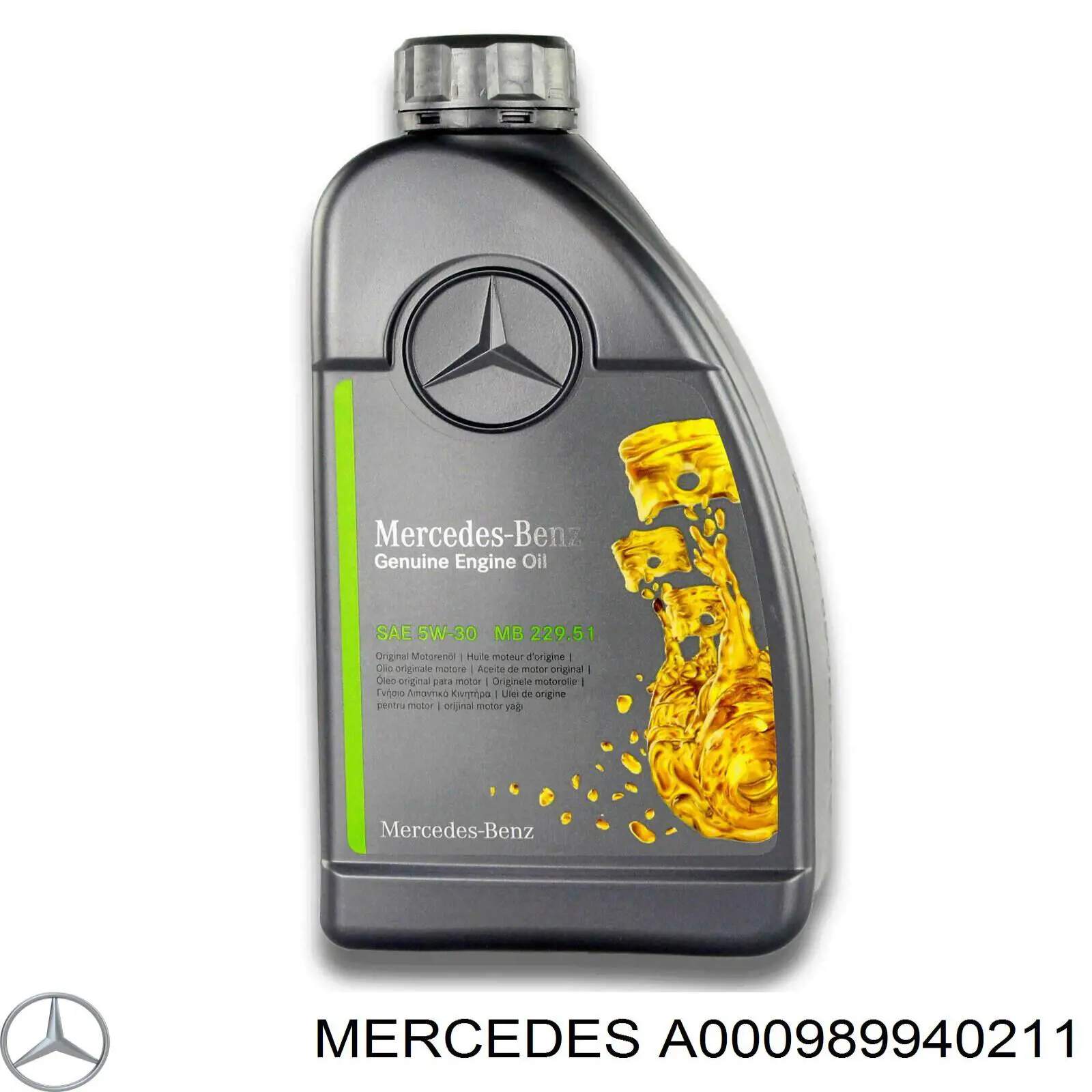 Моторне масло A000989940211 Mercedes