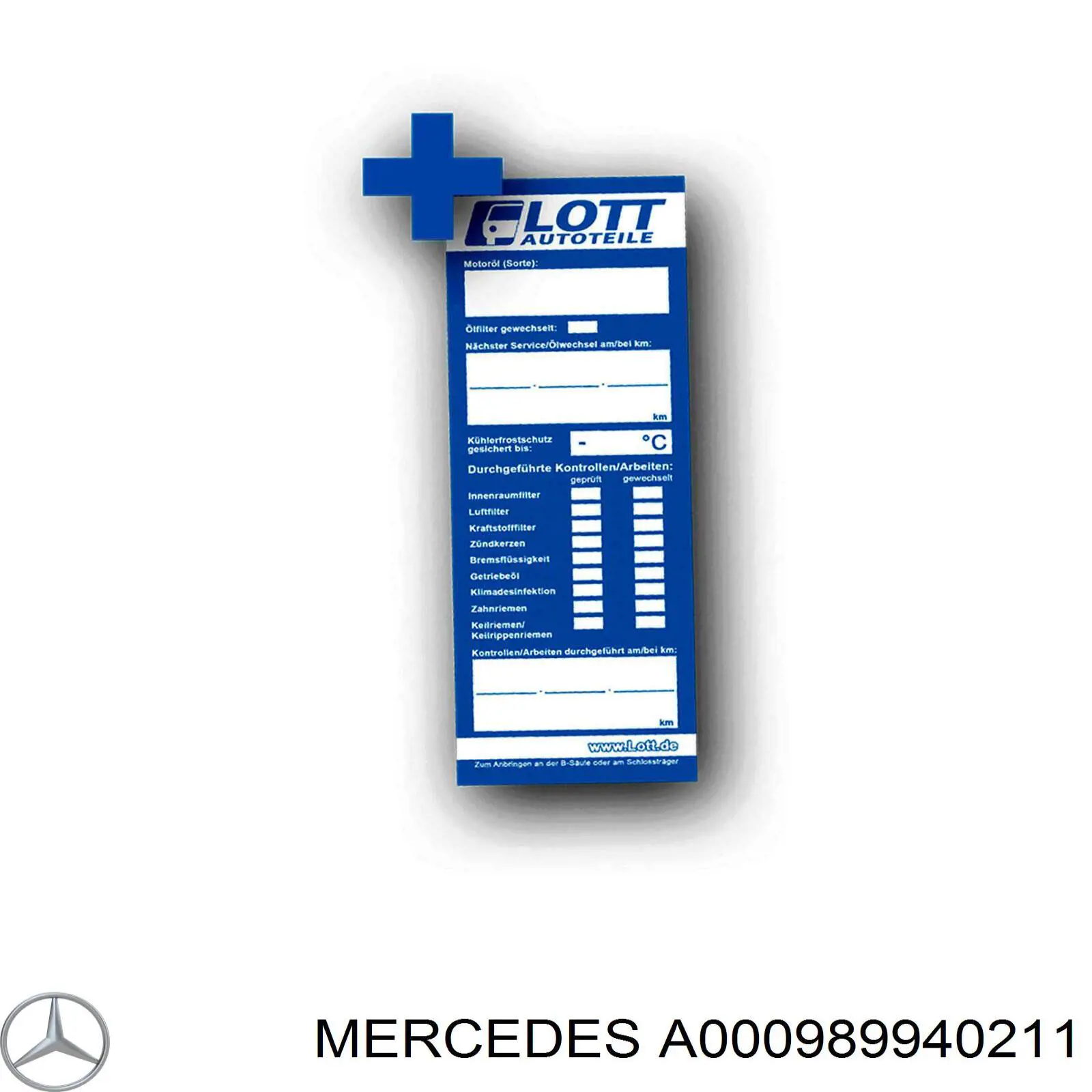 Купити A000989940211 Mercedes Масло