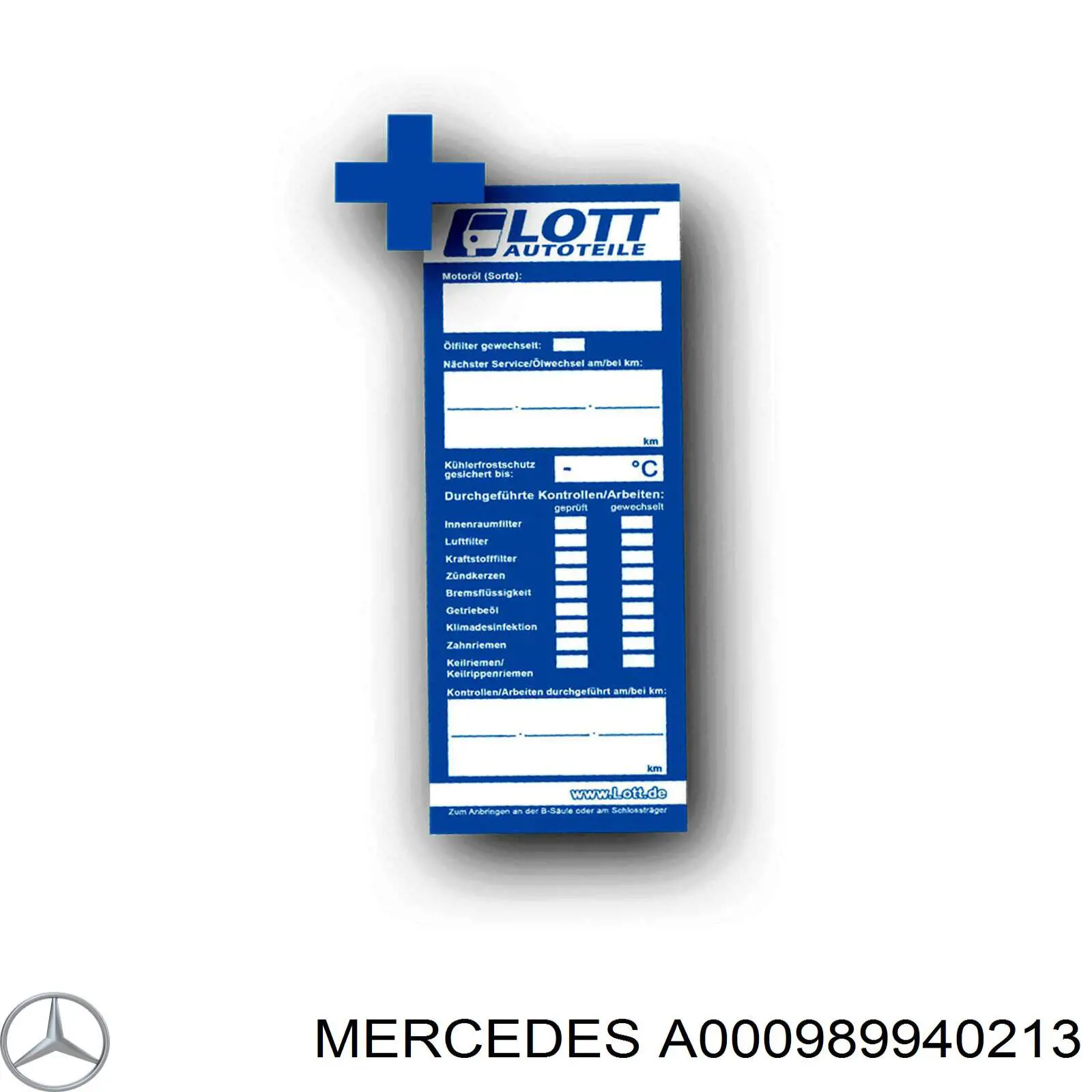 Олива Mercedes A000989940213 ціна, від 64.10 USD