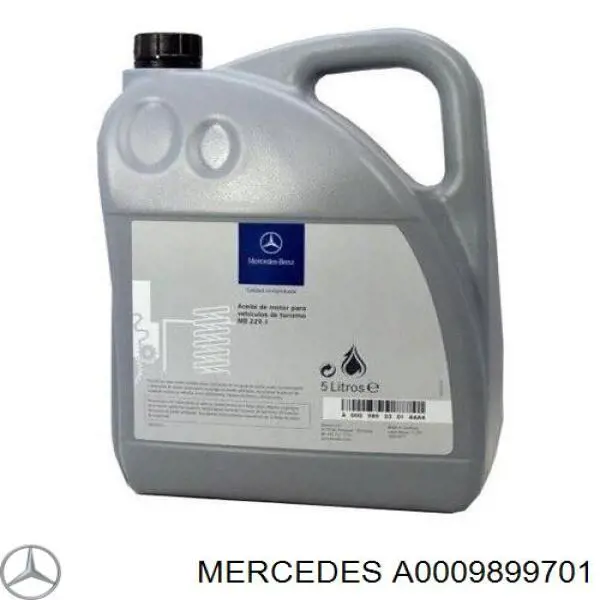 Моторне масло A0009899701 Mercedes