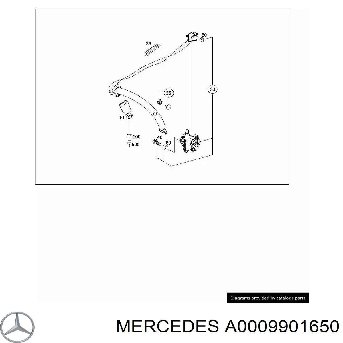  A0009901650 Mercedes