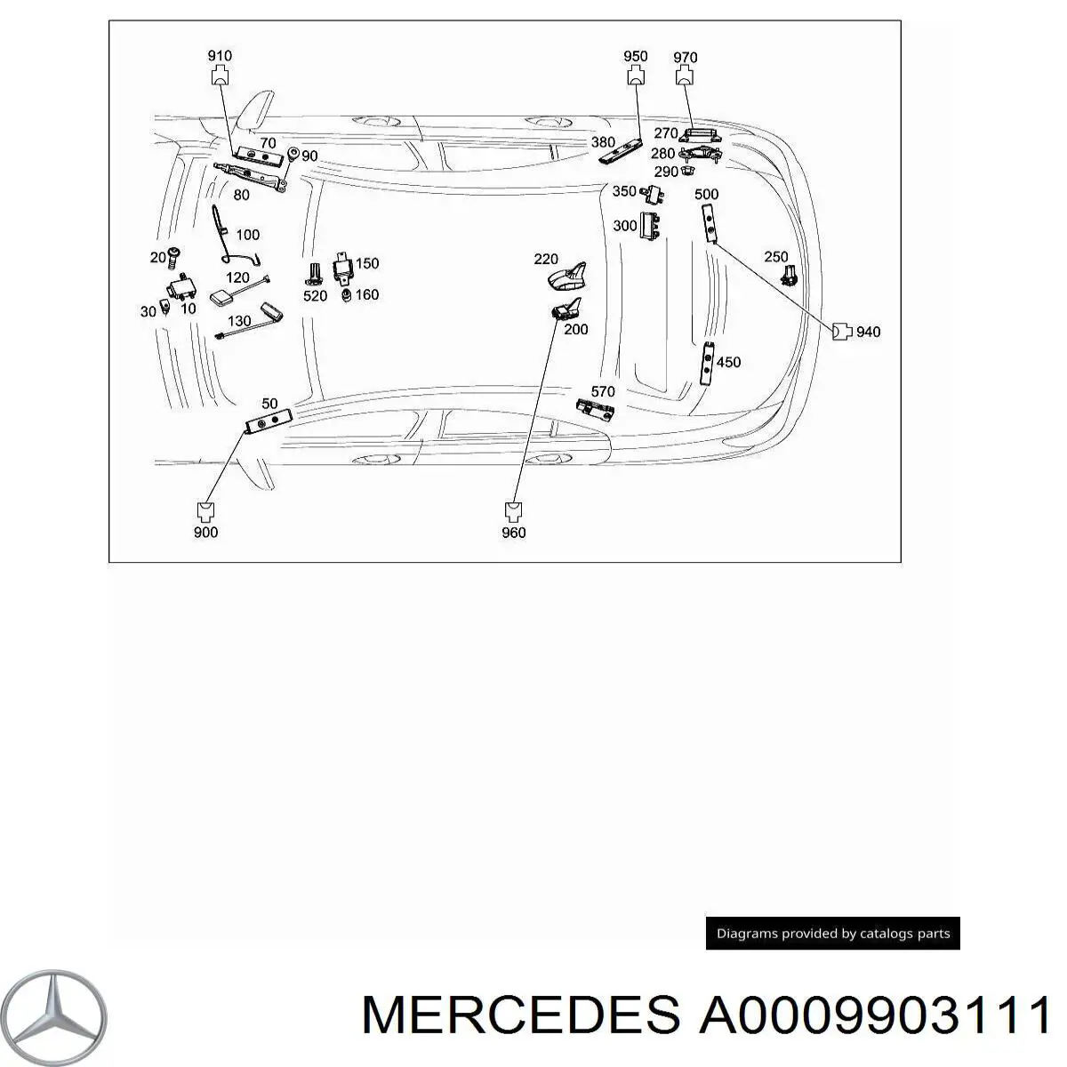 Купити N910106006004 Mercedes 